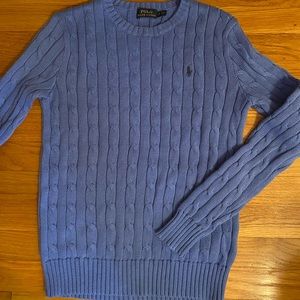 Polo Ralph Lauren periwinkle crewneck sweater